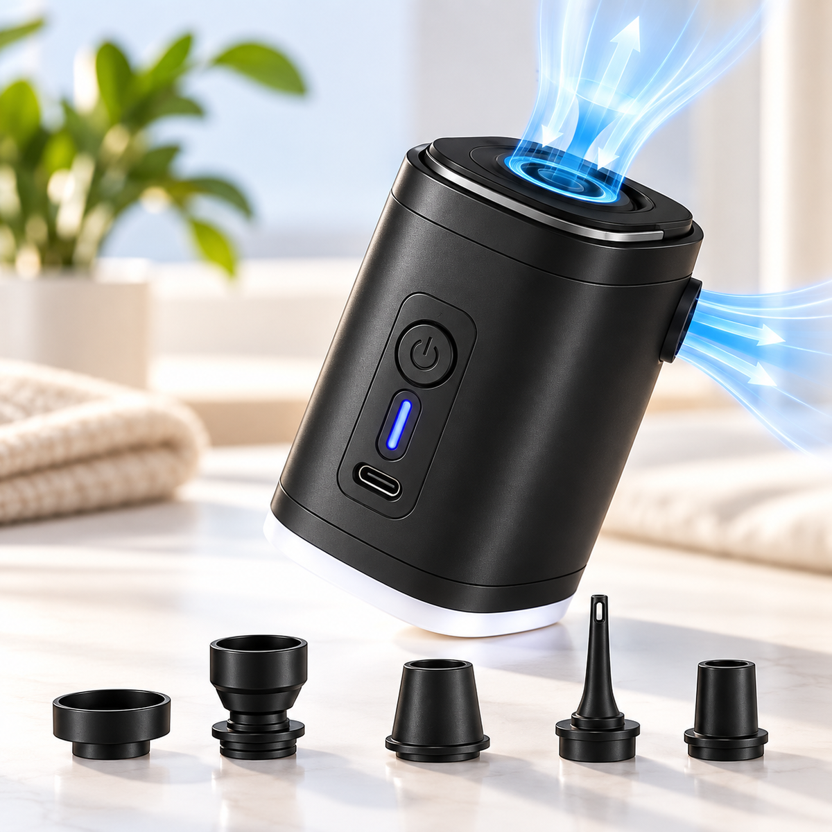 Portable Electric Vacuum Pump – USB Rechargeable