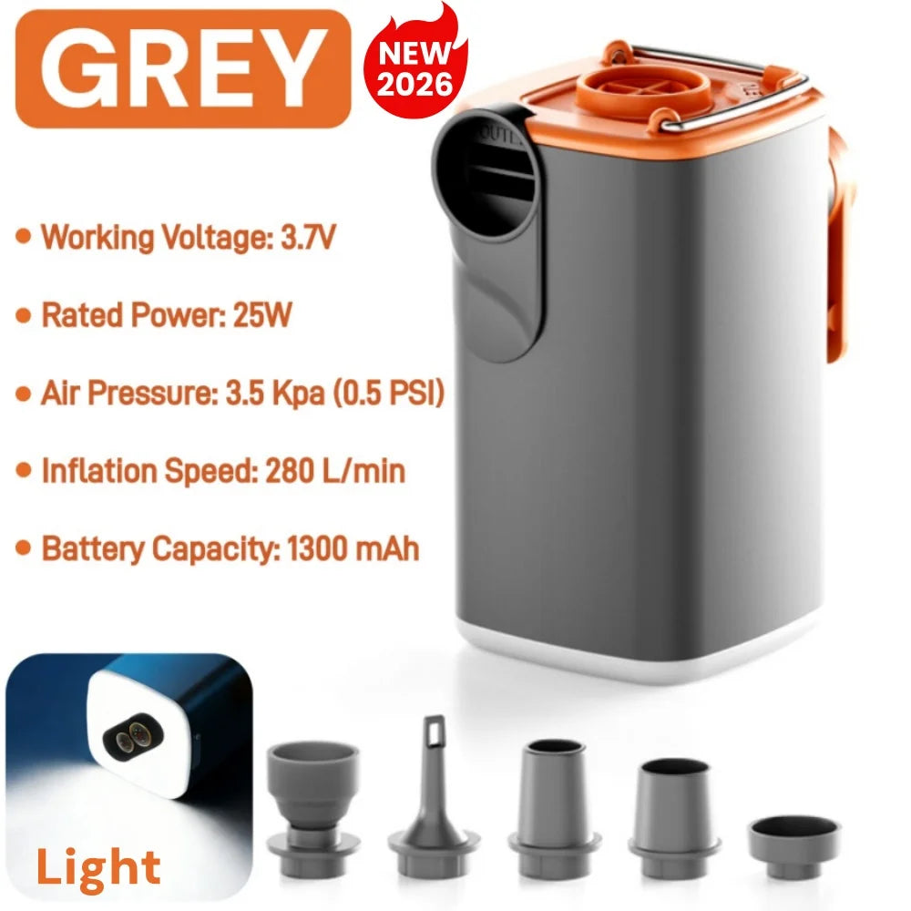 Portable Electric Vacuum Pump – USB Rechargeable