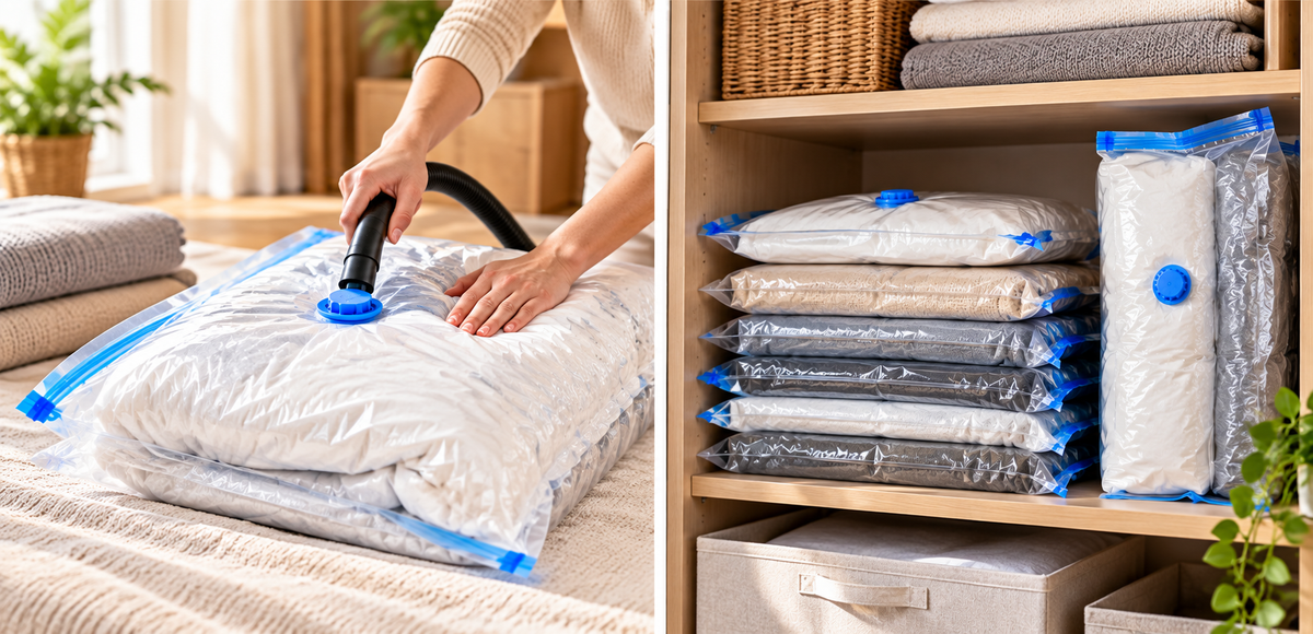 Vacuum Storage Bags – Space-Saving Storage for Travel & Home