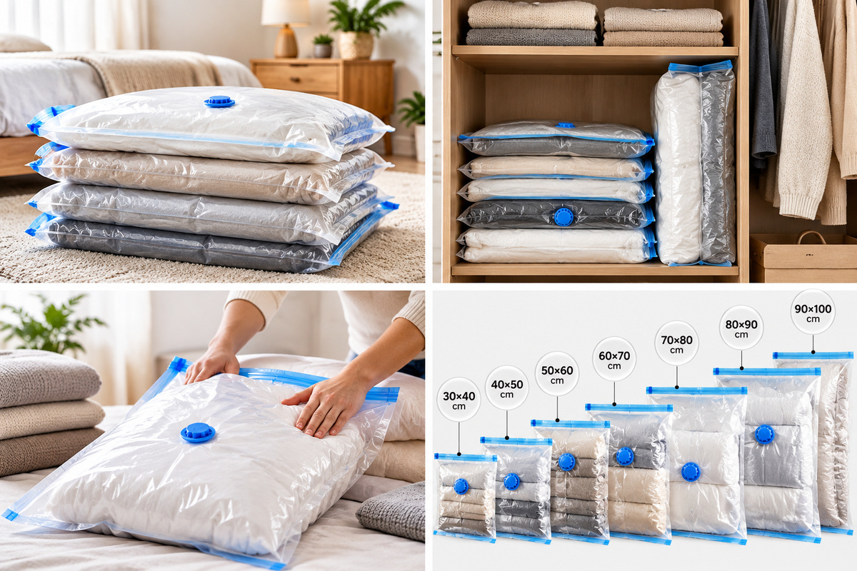 Vacuum Storage Bags – Space-Saving Storage for Travel & Home